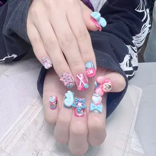 ネイル princess スカルプ専門店のネイルデザイン