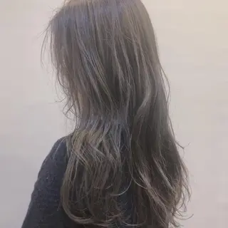セミロング カラー 山中 直輝のヘアスタイル