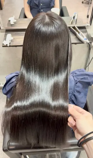 ロング カラー 🫧髪質改善 縮毛矯正特化🫧中西のヘアスタイル