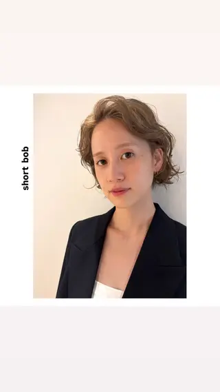 ショート カラー hiro【沿線で叶う 似合わせhair】のヘアスタイル