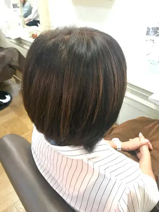 ショート 澤田 彩香のヘアスタイル