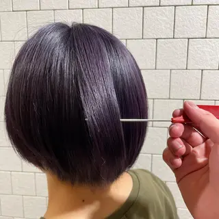 ショート カラー 萩原 琳之祐のヘアスタイル