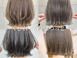 ミディアム ゆうり/ 透明感カラーのヘアスタイル