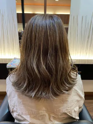 ミディアム カラー miho 🌼🌼🌼のヘアスタイル