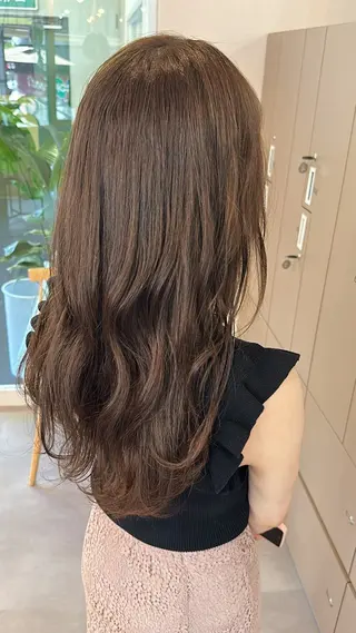 ロング 西口 源一のヘアスタイル