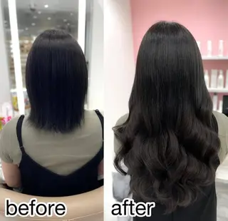 ロング 💎艶カラー×エク ステ💎専門店🎀のヘアスタイル