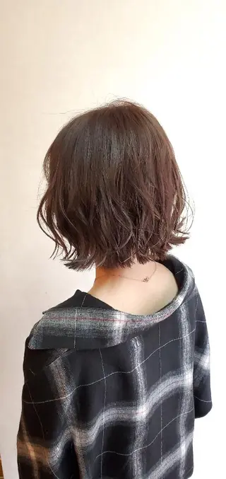 ショート カラー 髪質改善 常世田のヘアスタイル
