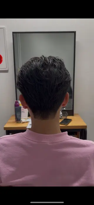 パーマ メンズ 海外風パーマ カラー特化園田　楓莉のヘアスタイル