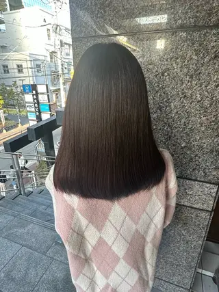 ロング カラー 艶髪/髪質改善/ ホンダリコのヘアスタイル