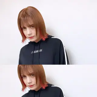 カラー Shiho お洒落な エクステ♡ハイトーンのヘアスタイル