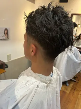 パーマ メンズ 浅香山✨美髪✨ やまもとあきこのヘアスタイル
