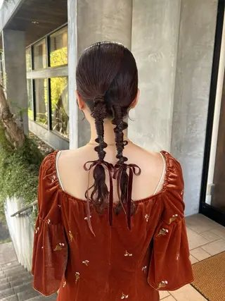ロング ヘアアレンジ lapis / soraのヘアスタイル
