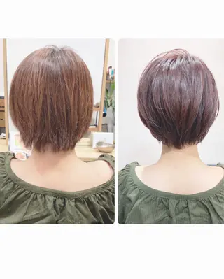 ショート topstylist 満足度⭐️堀川星哉のヘアスタイル