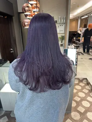 ロング カラー AYAKASA 暖色カラー/レイヤーのヘアスタイル