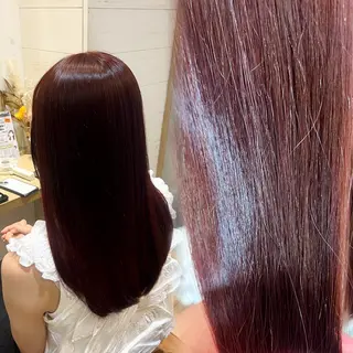 ロング カラー ☁️艶カラー☁️田邉 栞璃のヘアスタイル