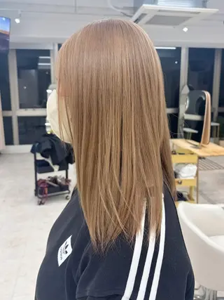 ミディアム ブリーチカラー✨ じょあ☆のヘアスタイル