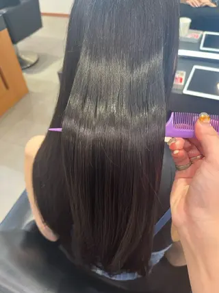 ロング KOUYU(ému) 伏見/カラーモデルのヘアスタイル