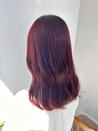 ミディアム カラー ヘアアレンジ 【代表】 たき〜のヘアスタイル