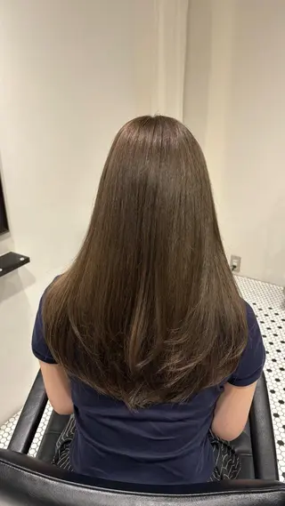 ロング のん🌻髪質改善/ 透明感カラーのヘアスタイル