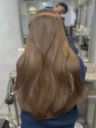 ロング 透明感カラー🇰🇷 レイヤー✨桑原　研太のヘアスタイル