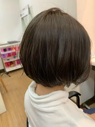ショート カラー IORI #韓国ヘア#髪質改善のヘアスタイル