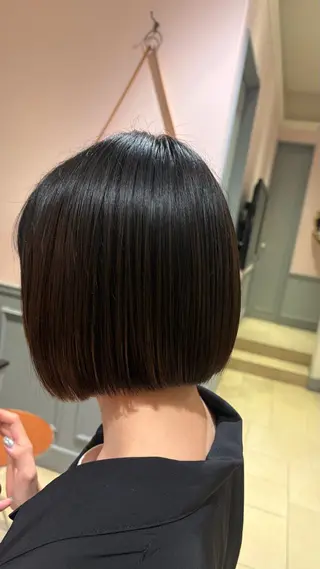 ミディアム 上野 七奈穂のヘアスタイル