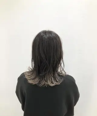 ミディアム カラー ニュアンスカラー🫧 加納のヘアスタイル