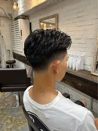 ショート パーマ メンズ 💈メンズ特化💈 TASUKUのヘアスタイル