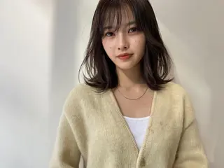 ミディアム Emerge橋本駅店 【エマージュ】のヘアスタイル