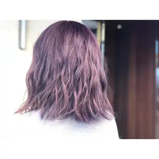 ミディアム YOFAhair芦屋 峰★カラーリストのヘアスタイル