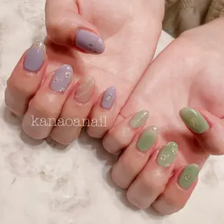 ネイル 地爪育成💅 kanaoanailのネイルデザイン