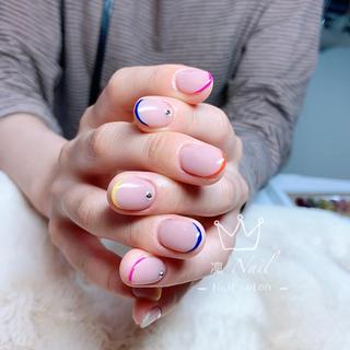 ショート カラー ネイル Le’a NailSalonのネイルデザイン