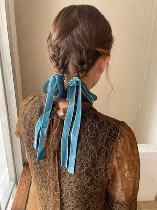 ショート カラー ヘアアレンジ 🙃 透明感カラー/ボブのヘアスタイル