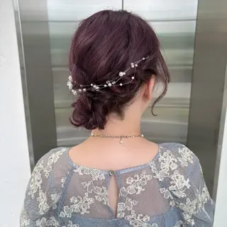 ロング ヘアアレンジ 矢場町/8時-22時 JILLSTUDIOのヘアスタイル