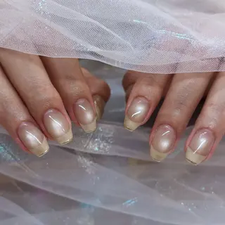 ネイル CeCeGarden ✨️キラキラワンホンのネイルデザイン