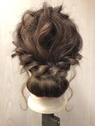 ヘアアレンジ ぐらんぐりーん 藤中のヘアスタイル