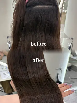 ロング YUI  透明感🌱 グレージュ🌿‬浦和のヘアスタイル