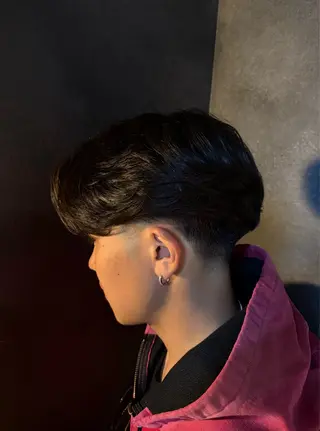 ショート パーマ メンズ メンズ特化 前橋 サトウリョウタのヘアスタイル