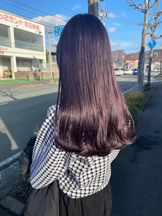 ロング カラー 清野 百叶のヘアスタイル