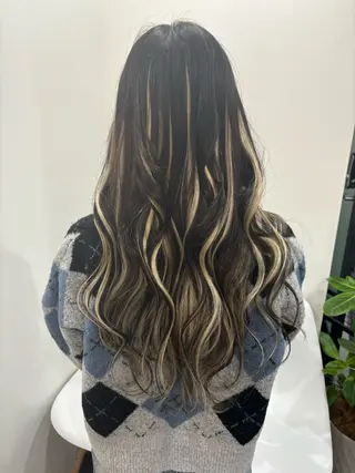 ロング 江田 悠真のヘアスタイル