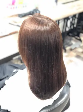 カラー 長岡 有里のヘアスタイル