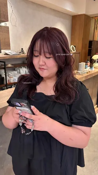 ロング 簑島 ゆうかのヘアスタイル