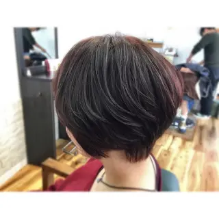 ショート カラー 増山 大起のヘアスタイル