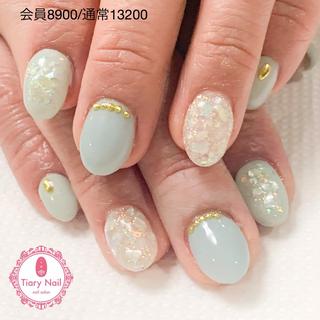 ネイル 💗🪽Tiary Nail🪽💗のネイルデザイン