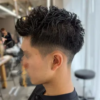 メンズ 楓🍁毛流れ /無造作のヘアスタイル