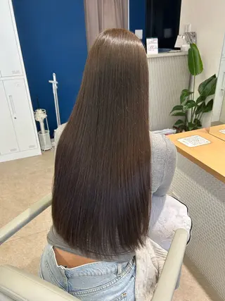 ロング カラー rely yuunaのヘアスタイル