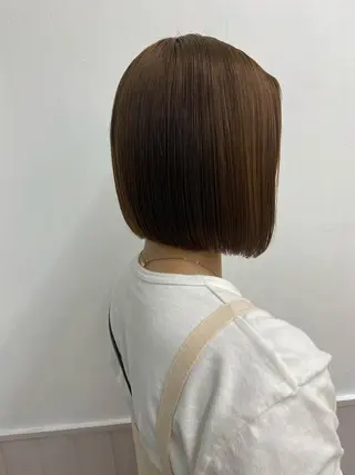 ショート カラー パーマ ヘアアレンジ メンズ キッズ ネイル マツエク・マツパ 横浜Bob美容師🤎 ERINAのヘアスタイル