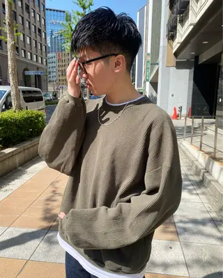 ショート メンズ イシマル ナオヤのヘアスタイル