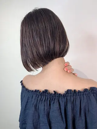 ショート カラー パーマ _ WHITE三宮店のヘアスタイル