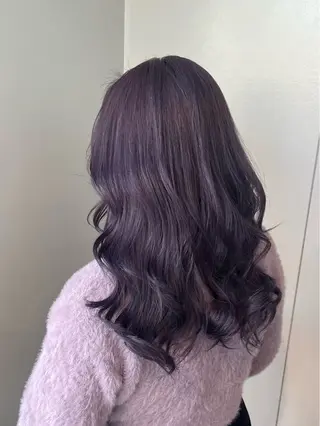 セミロング 山口 留奈のヘアスタイル